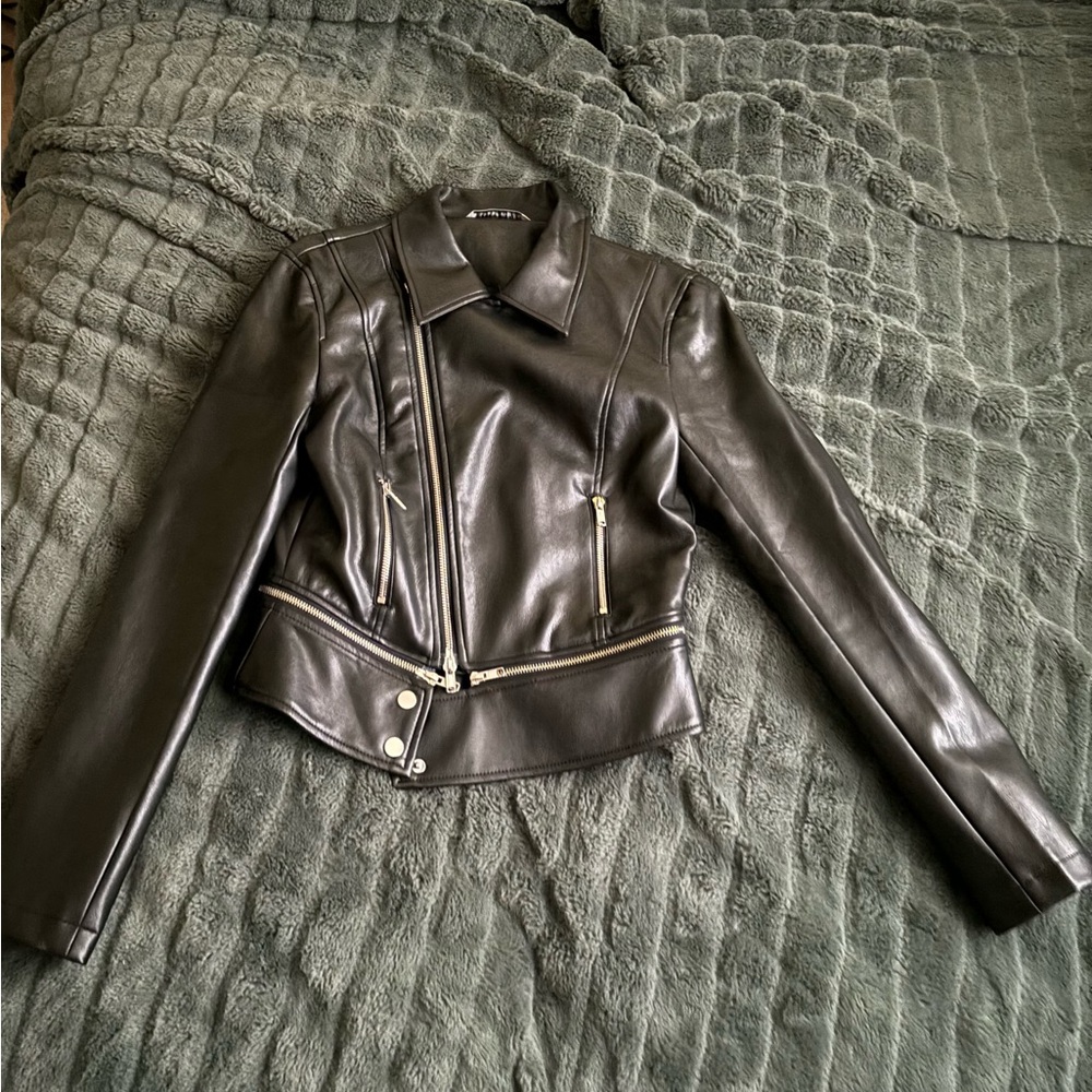 Leather jacket